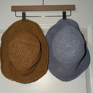 Monday Swimwear and Madewell Crochet Bucket Hats
